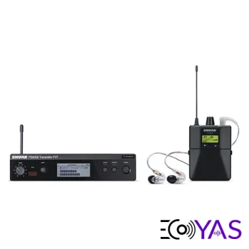 ایر مانیتورینگ شور اورجینال مدل SHURE PSM300 با هدست SE215