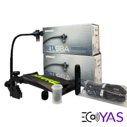 میکروفون باسیم گیره دار شور اورجینال مدل SHURE BETA98 AD/C | مخصوص ساز