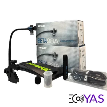 میکروفون باسیم گیره دار شور اورجینال مدل SHURE BETA98 AD/C | مخصوص ساز