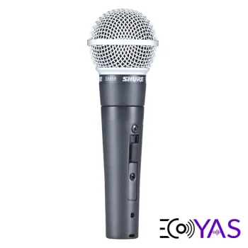 میکروفون باسیم کلیددار شور اورجینال مدل SHURE SM58-SE