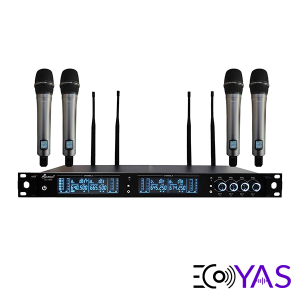 میکروفون بی سیم چهار کانال ساندکو مدل Soundco SU-4400H