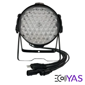 رقص نور پار ال ای دی LED فولکالر چهار کابل ام تی اس مدل MTS 54x3w