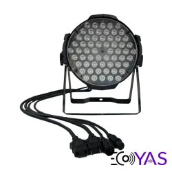 رقص نور پار ال ای دی LED فولکالر چهار کابل ام تی اس مدل MTS 60x3w