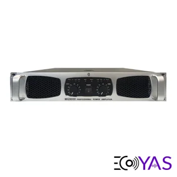 آمپلی فایر اُهمی 2 کانال کلاس H پی اس ال مدل PSL MG9000