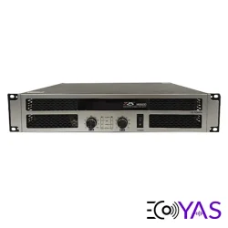 آمپلی فایر اُهمی 2 کانال کلاس H آر اس مدل RS MG9200